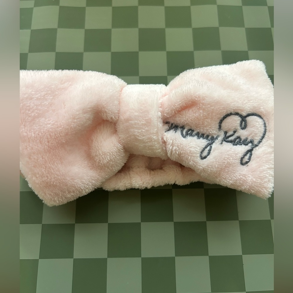 Mary Kay Pink Plush Headband